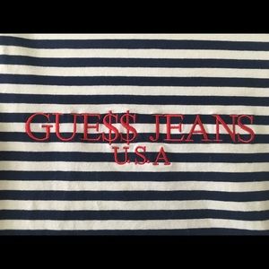 ASAP x guess women’s striped turtleneck